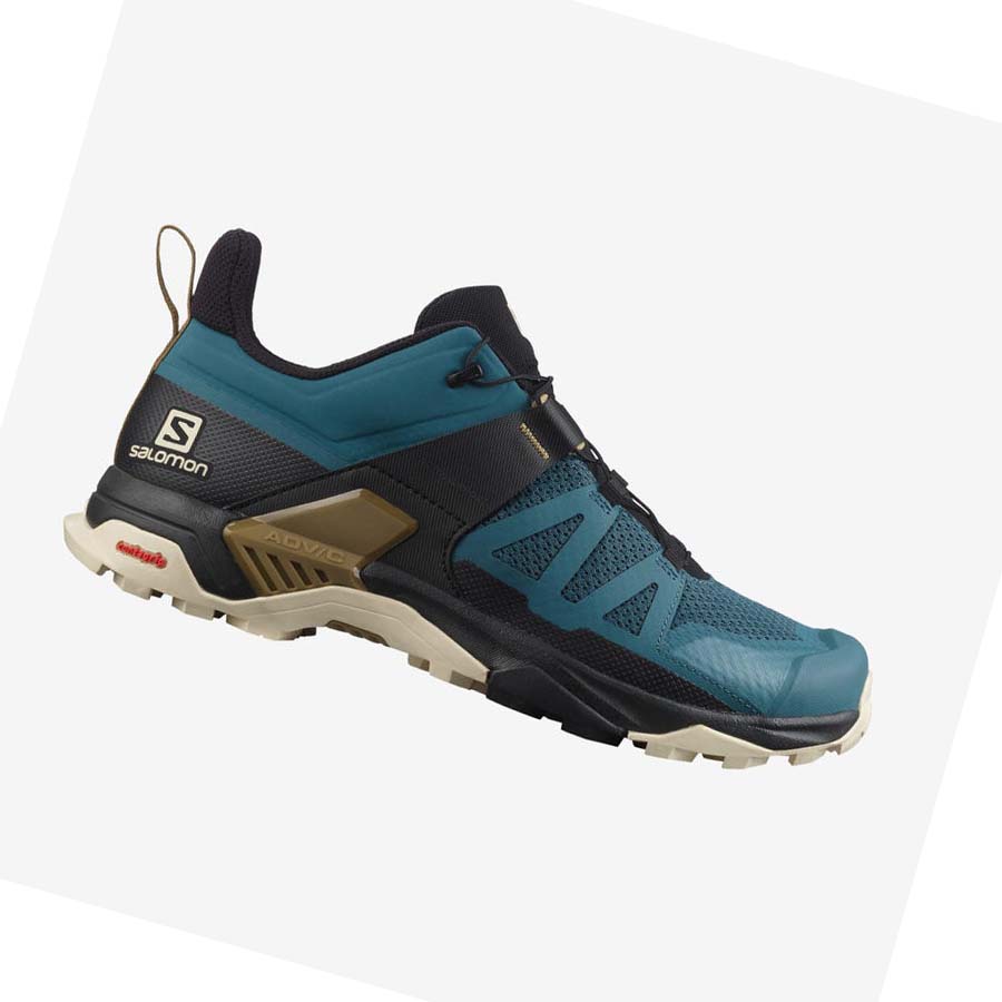 Salomon X ULTRA 4 Erkek Yürüyüş Ayakkabısı Aqua | TR 3557LIS